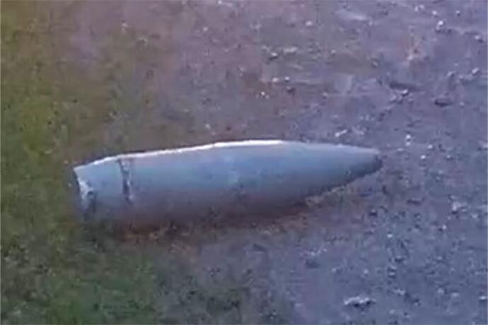 В Воронежской области на трассе «Воронеж-Россошь» нашли снаряд
